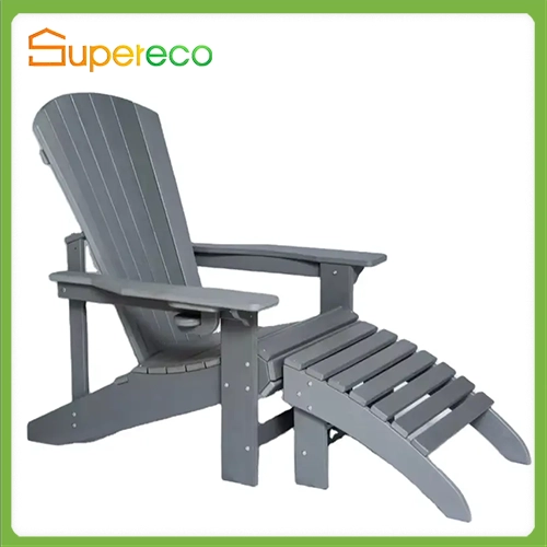 Adirondack chair with Ottoman-ECO-04-1