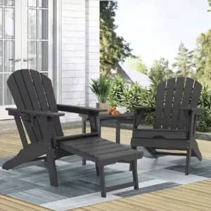 Folding Adirondack chair With Ottoman-ECO-03-Case-1