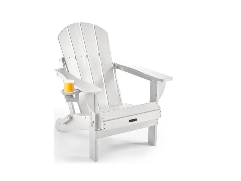 PE Folding Chair With One Cup-Hold-CHD002