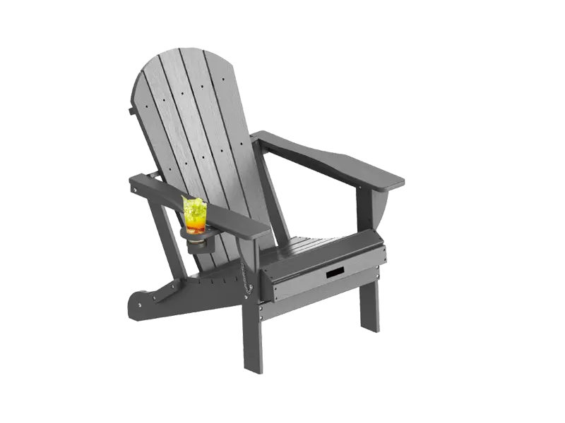 PE Folding Chair With One Cup-Hold- CHD006