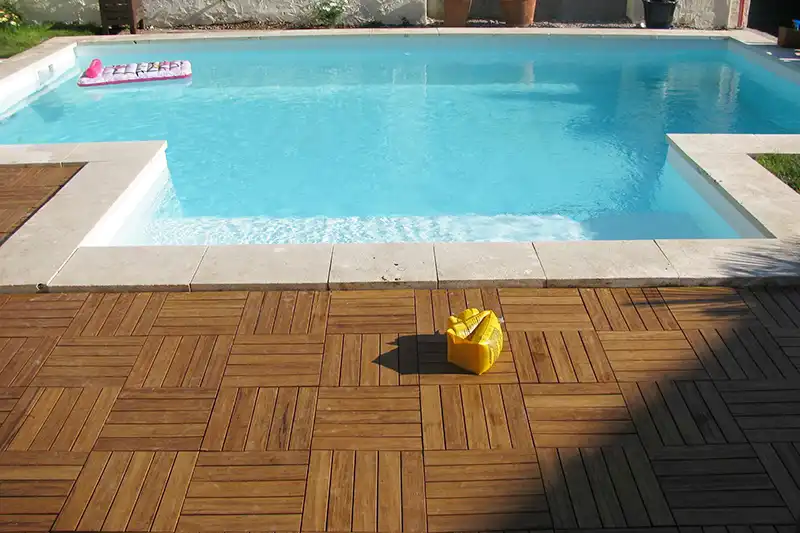 around pools & hot tubs