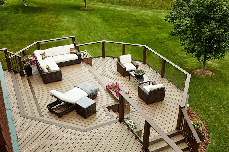 boardwalks & public areas for classic wpc solid decking