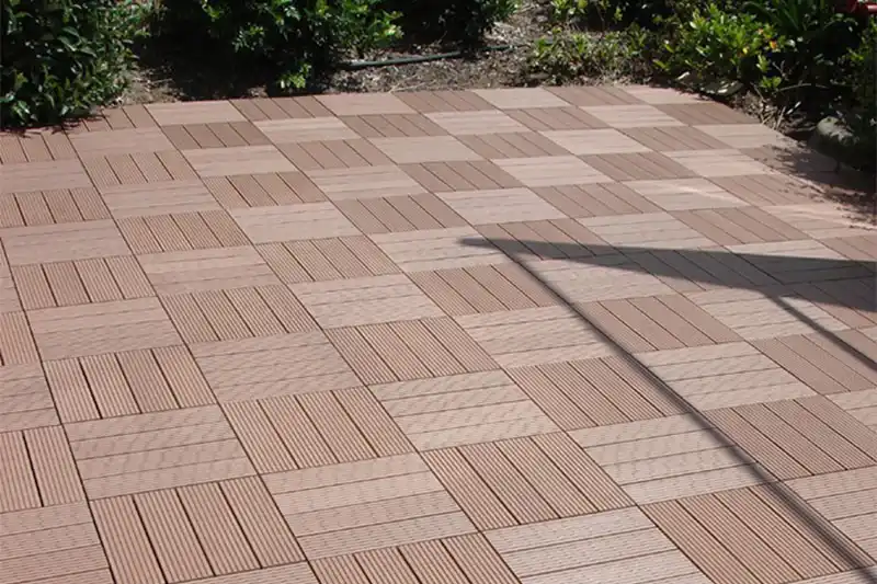 classic wpc diy decking tiles commercial projects 4