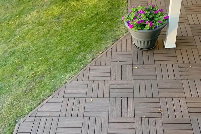 classic wpc diy decking tiles commercial projects 5