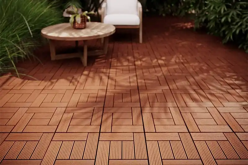 classic wpc diy decking tiles commercial projects 6