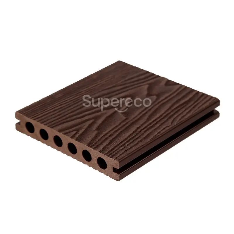 classic wpc round decking 140x23mm 4