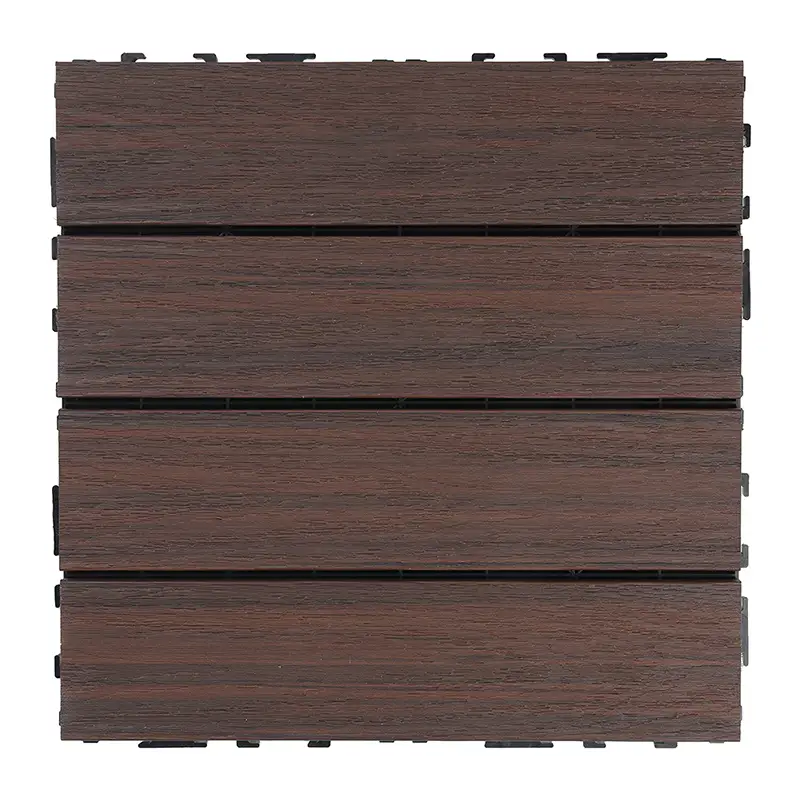 composite diy decking tiles 30x30cm 1