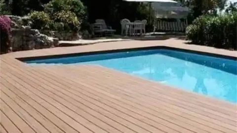 What are the residential applications of WPC flooring