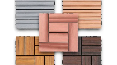 WPC DIY Decking Tile-1