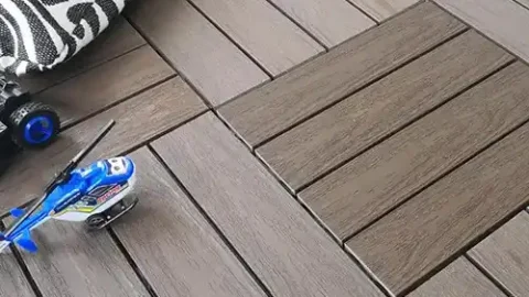 WPC Decking DIY Tiles