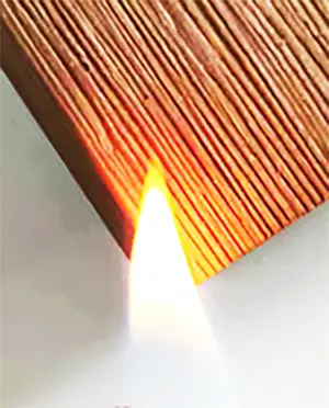 fire retardant formulations of wpc decking