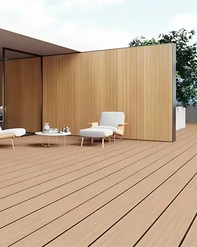 how to mix & match wpc decking, fence & wall panels for a cohesive look 2