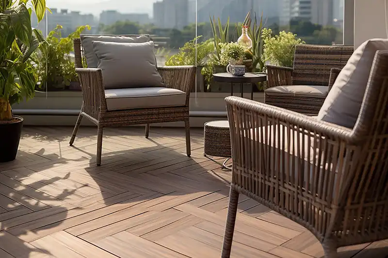 modern balconies & rooftop terraces
