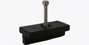 Plastic T-clip