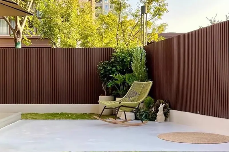 residential and commercial fencing projects outdoor wpc cladding