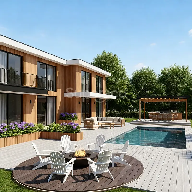 supereco outdoor wpc commercial project applications 11