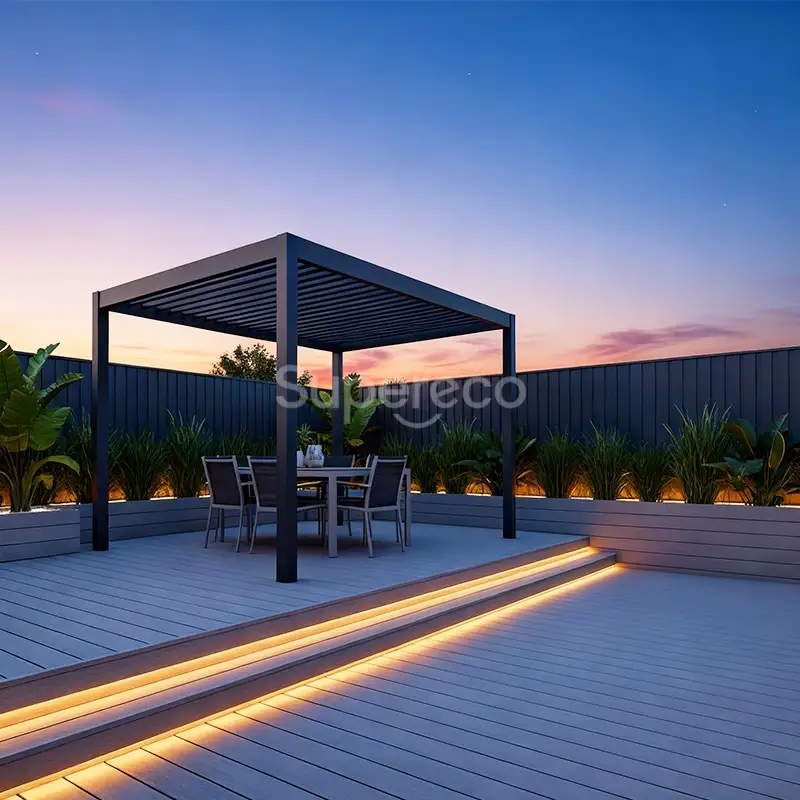 supereco outdoor wpc commercial project applications 3