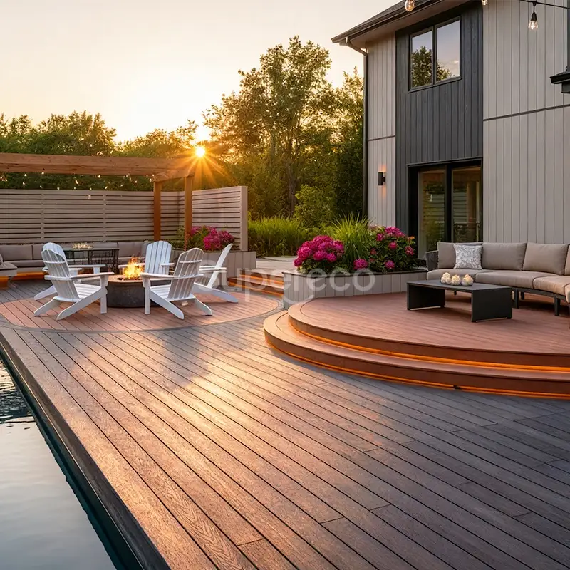 supereco outdoor wpc commercial project applications 4