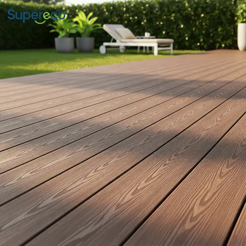 traditional solid wpc decking 2