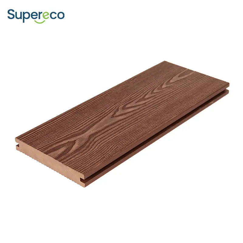 traditional solid wpc decking