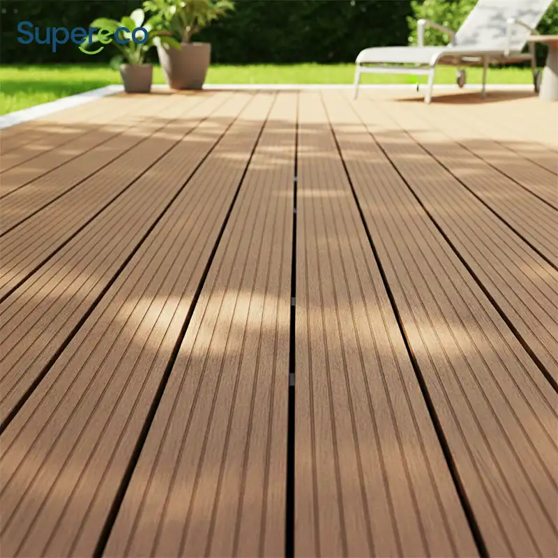 traditional square wpc decking 1