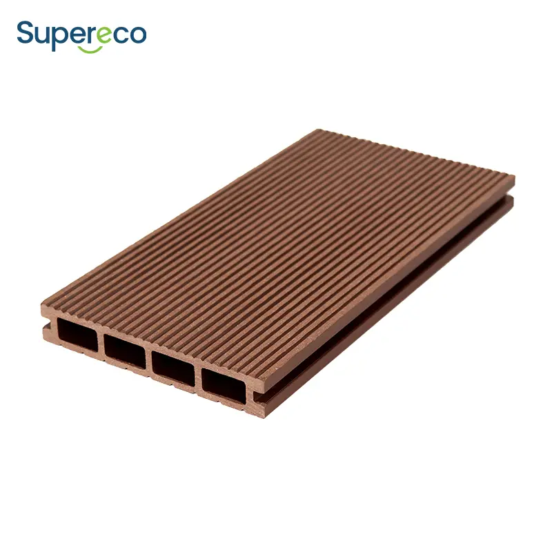 traditional square wpc decking