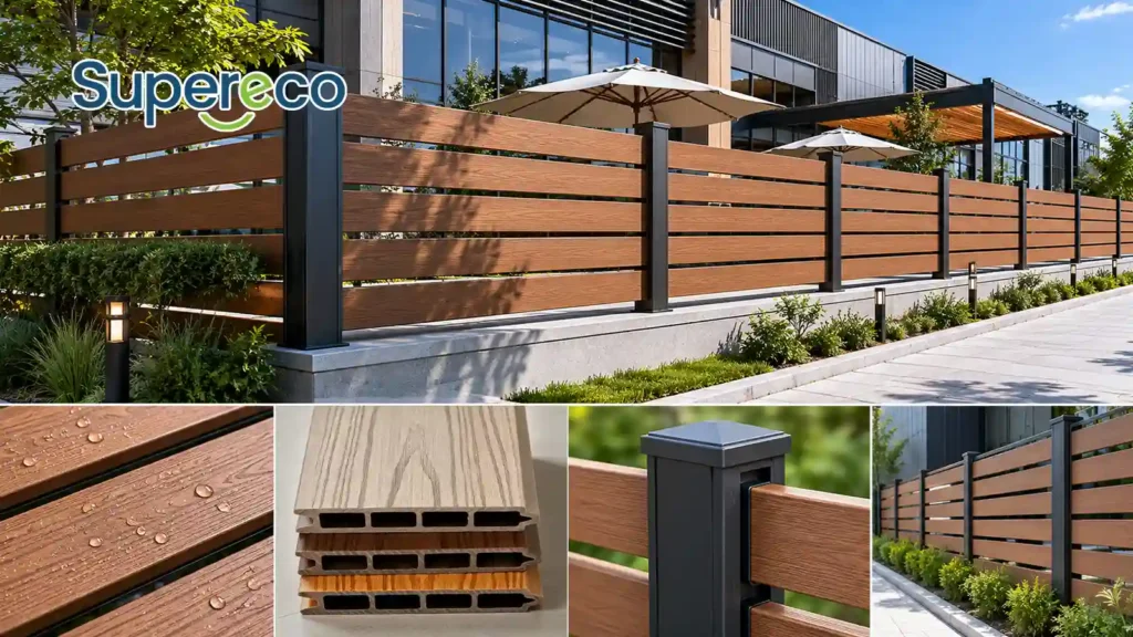 wpc fence for outdoor privacy & protection​